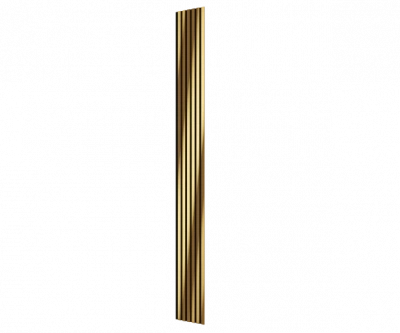 Комплект акуст.панелей, черный войлок, 3000х300х19мм, рейки ЭКОПОЛИМЕР, желтое золото/2шт.